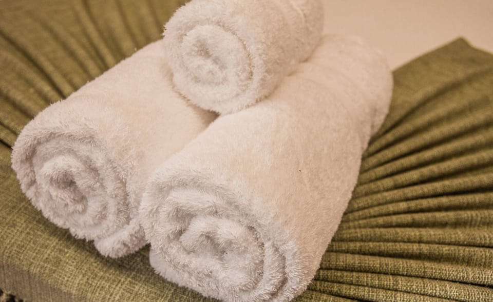 Standard Suite | Bathroom | Shower, free toiletries, hair dryer, towels