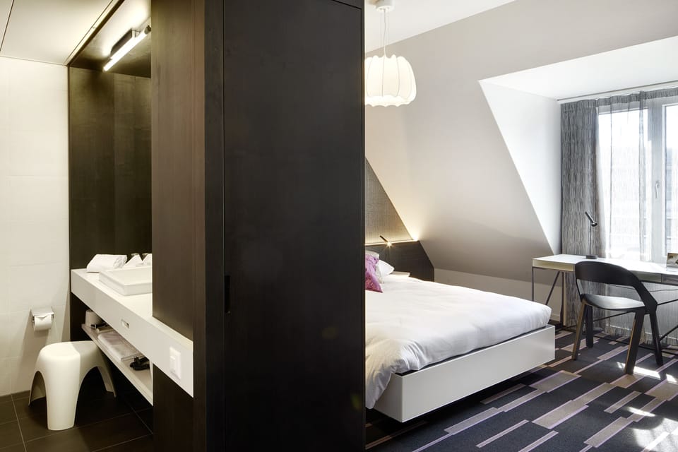 Hypo-allergenic bedding available, minibar, in-room safe, desk