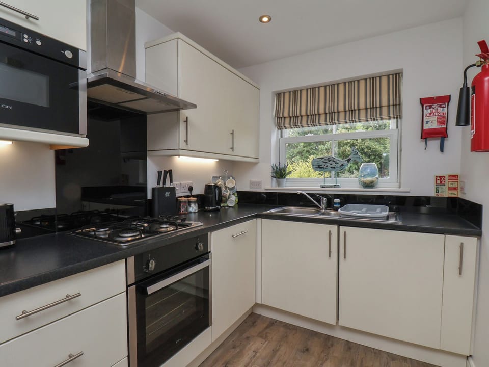 Fridge, microwave, dishwasher, electric kettle