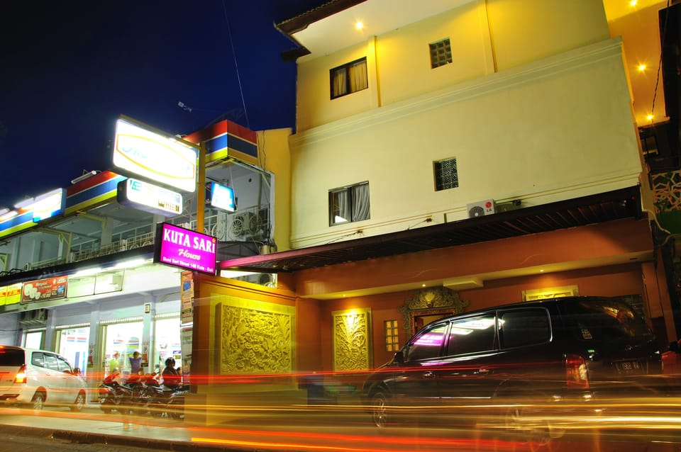 Front of property - evening/night