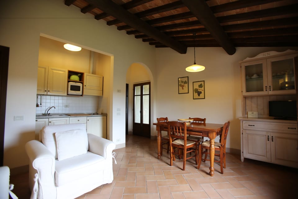 Apartment, 2 Bedrooms (4 people) | Living area | Flat-screen TV