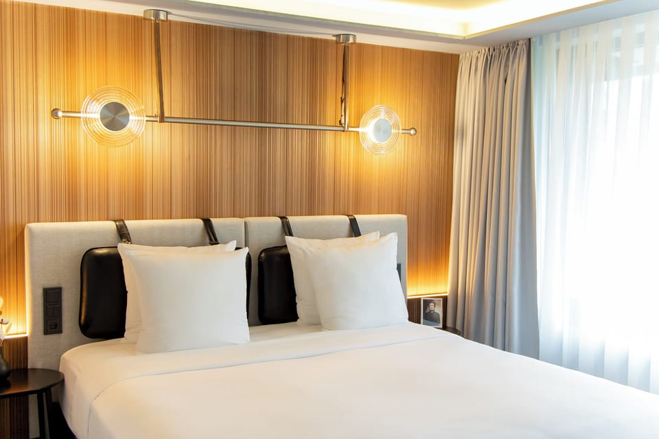 Deluxe Room, 1 Double Bed, City View | Hypo-allergenic bedding, minibar, individually decorated