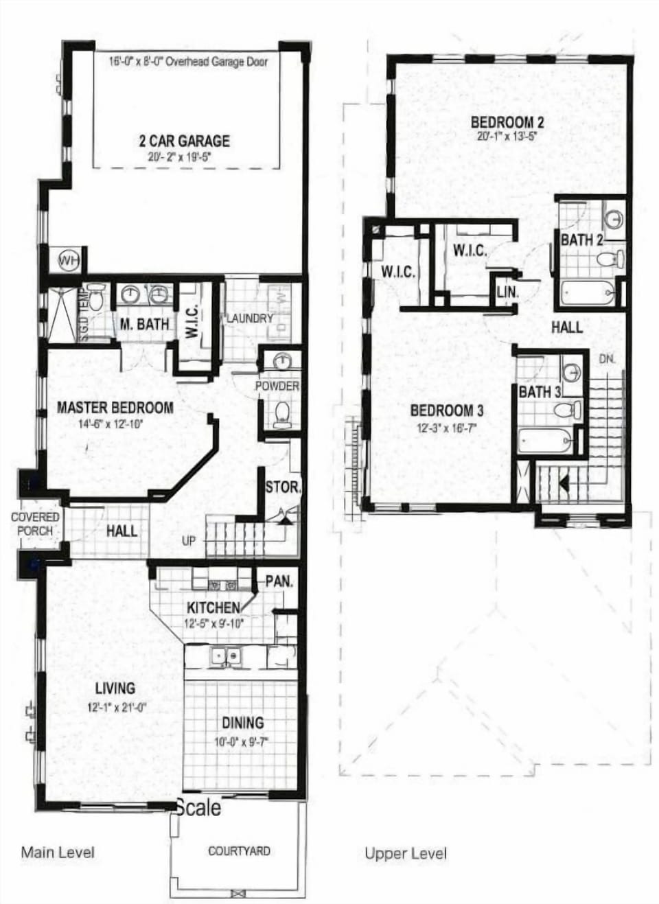Townhome, 3 Bedrooms | Floor plan
