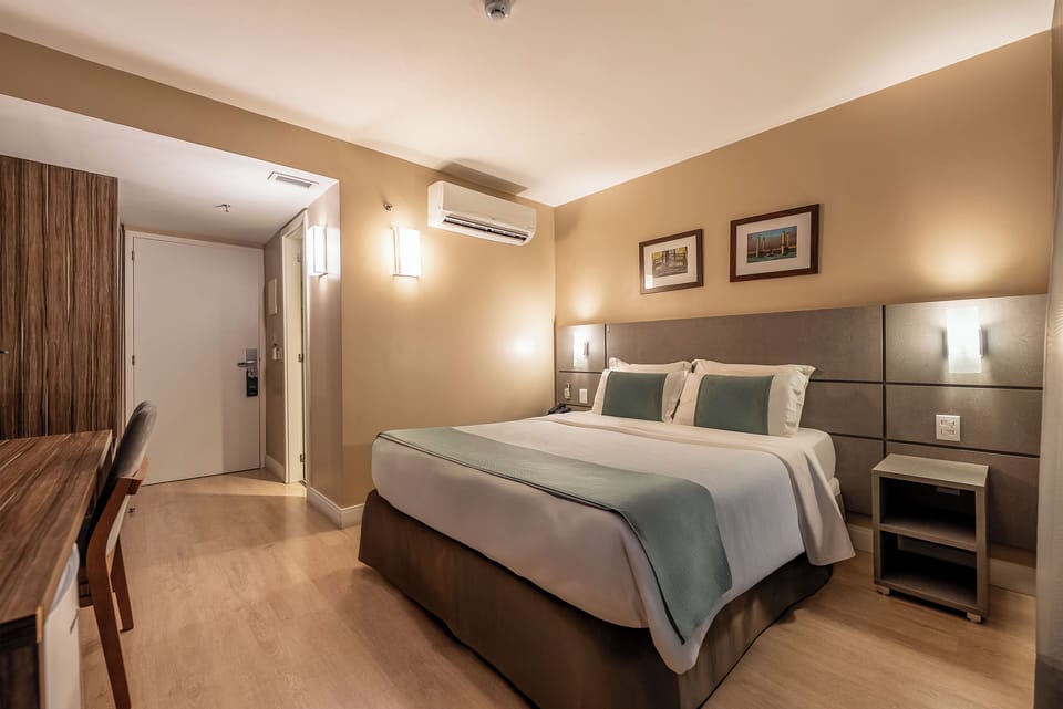Superior Double Room | In-room safe, desk, laptop workspace, blackout drapes