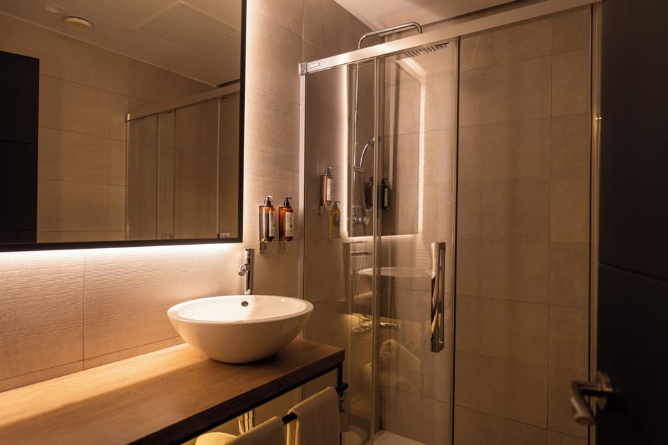 Triple Room | Bathroom | Shower, free toiletries, hair dryer, towels