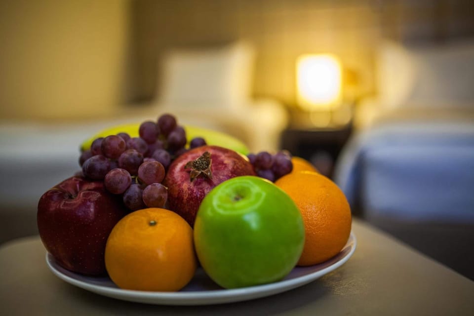 Premium bedding, minibar, in-room safe, desk