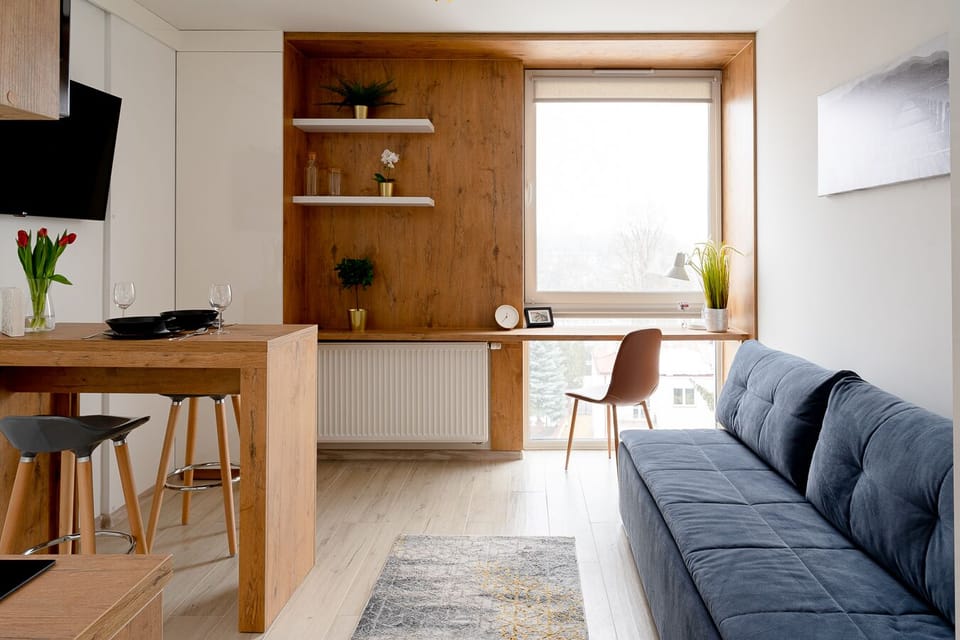 Design Apartment | 1 bedroom, hypo-allergenic bedding, individually decorated