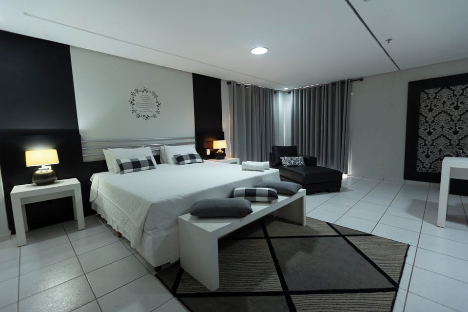 Minibar, desk, blackout drapes, soundproofing