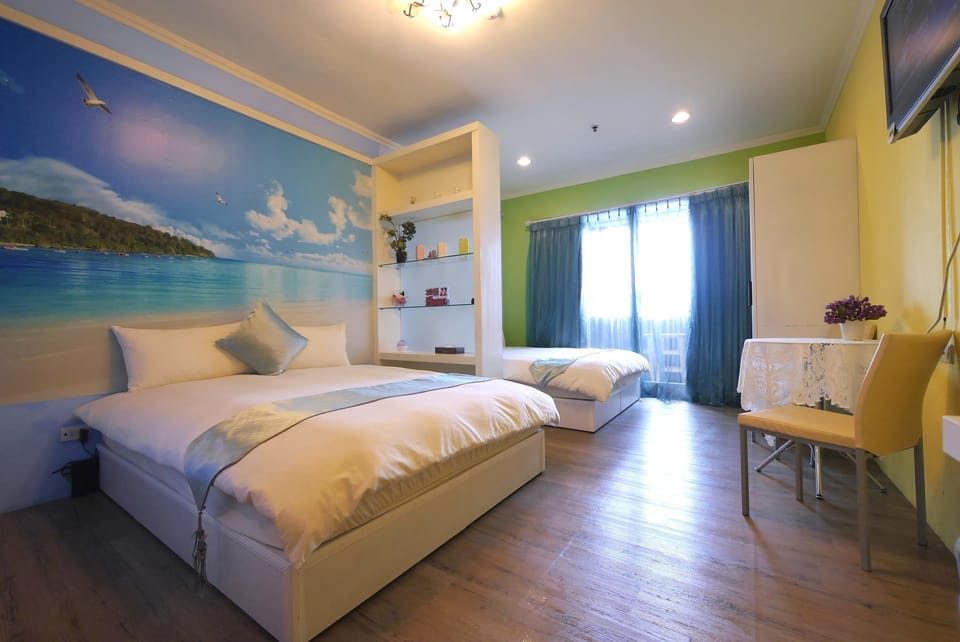 Quadruple Room | Premium bedding, pillowtop beds, individually decorated