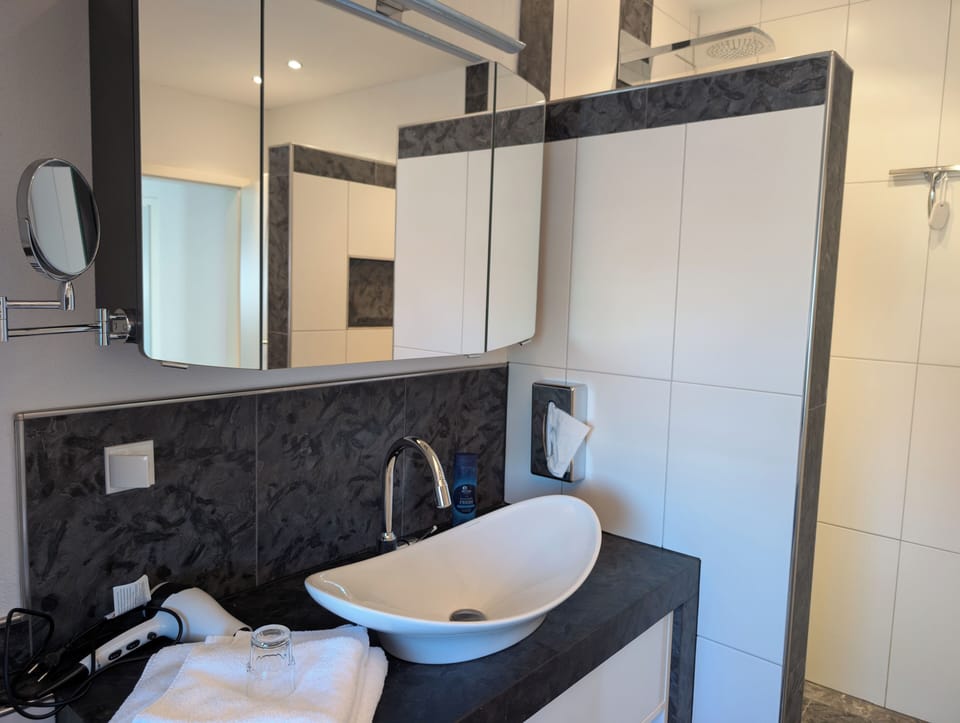 Standard Condo | Bathroom | Shower, towels, toilet paper