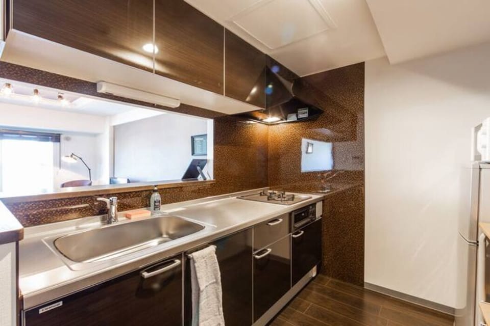 Apartment, Non Smoking | Private kitchenette | Fridge, microwave, stovetop, cookware/dishes/utensils