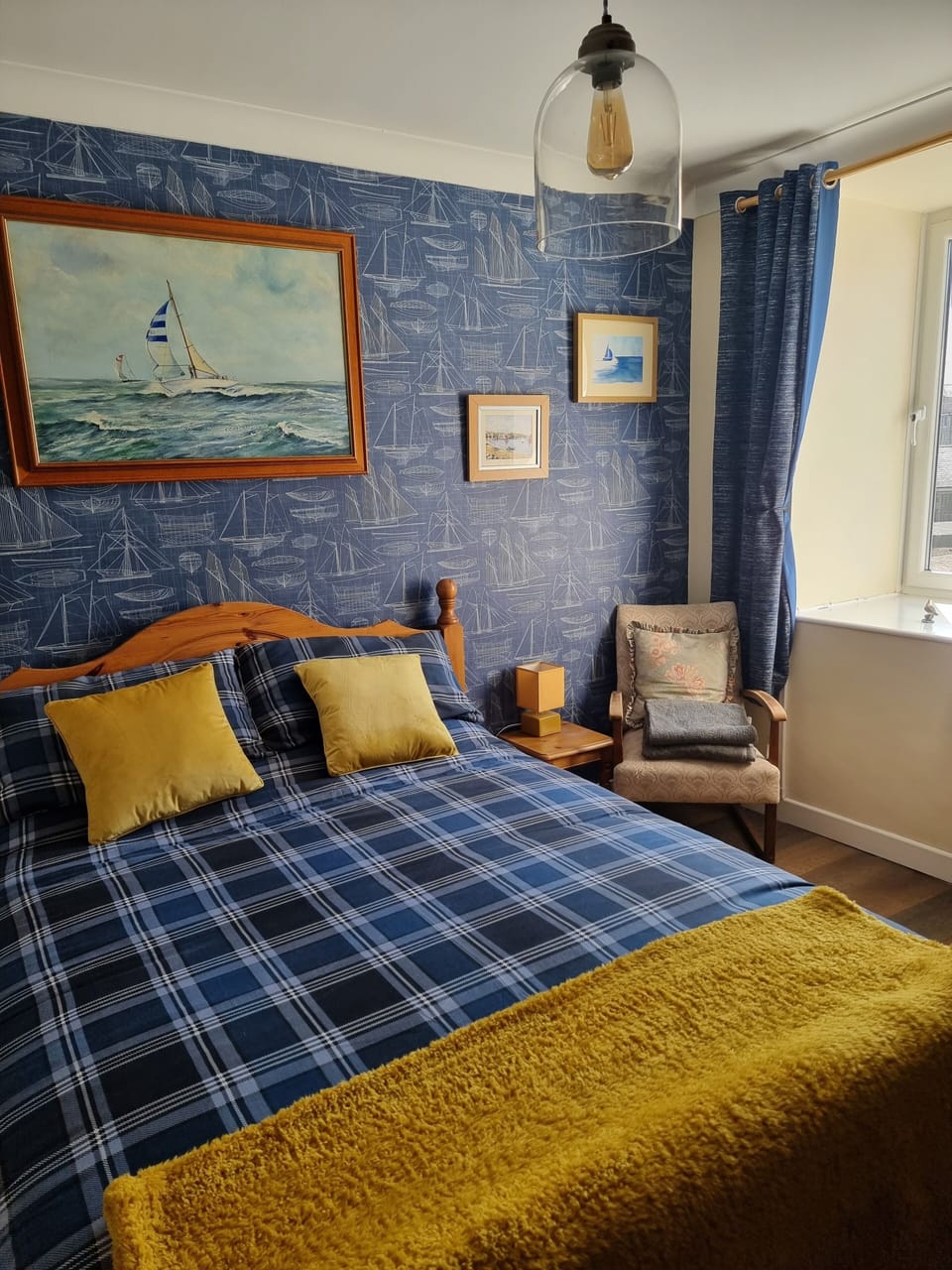Superior Double Room (Captain's Cabin) | Individually decorated, bed sheets
