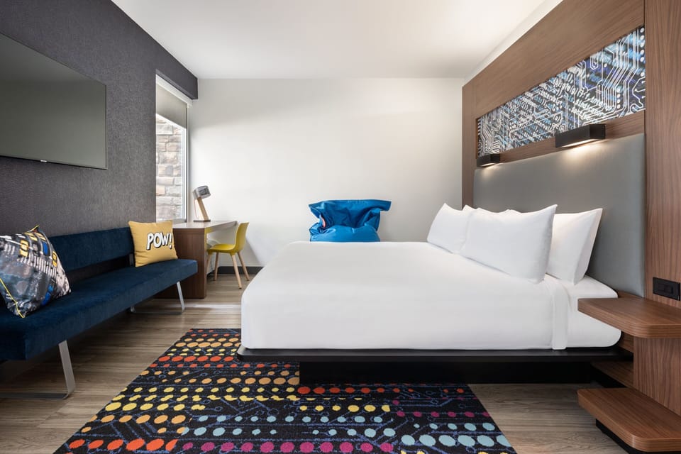 In-room safe, desk, blackout drapes, iron/ironing board