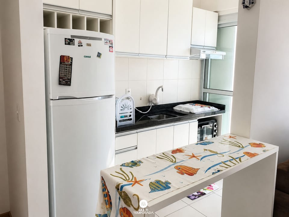 Family Apartment | Private kitchen | Fridge, microwave, oven, toaster oven