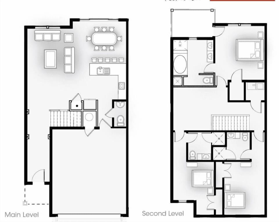 Townhome, 3 Bedrooms | Floor plan