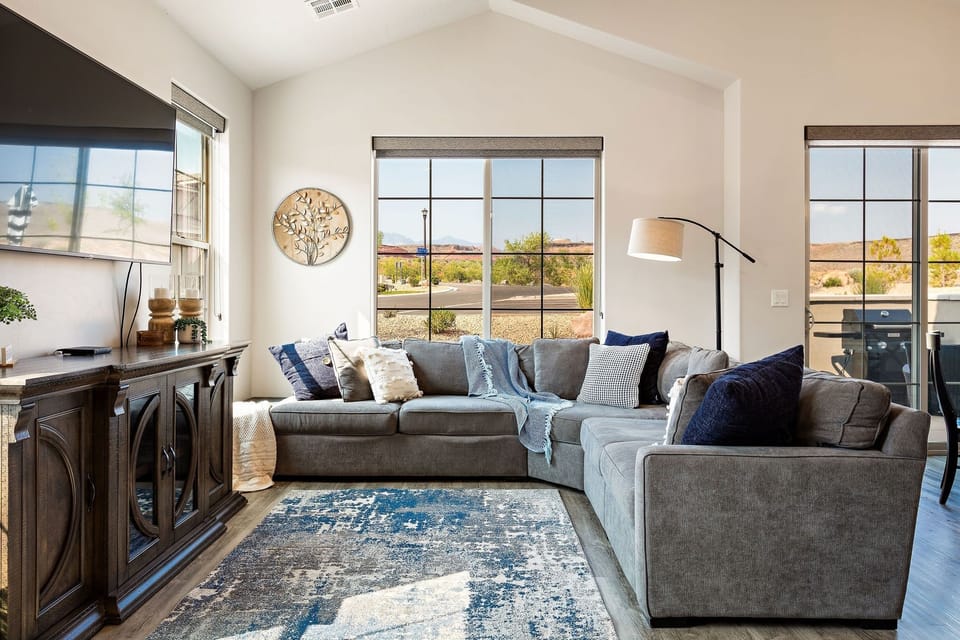 Townhome, 3 Bedrooms | Living area | Smart TV