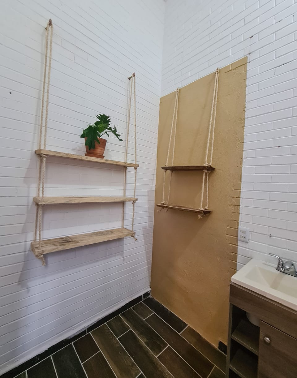 Comfort Room | Bathroom | Shower, towels, soap, toilet paper