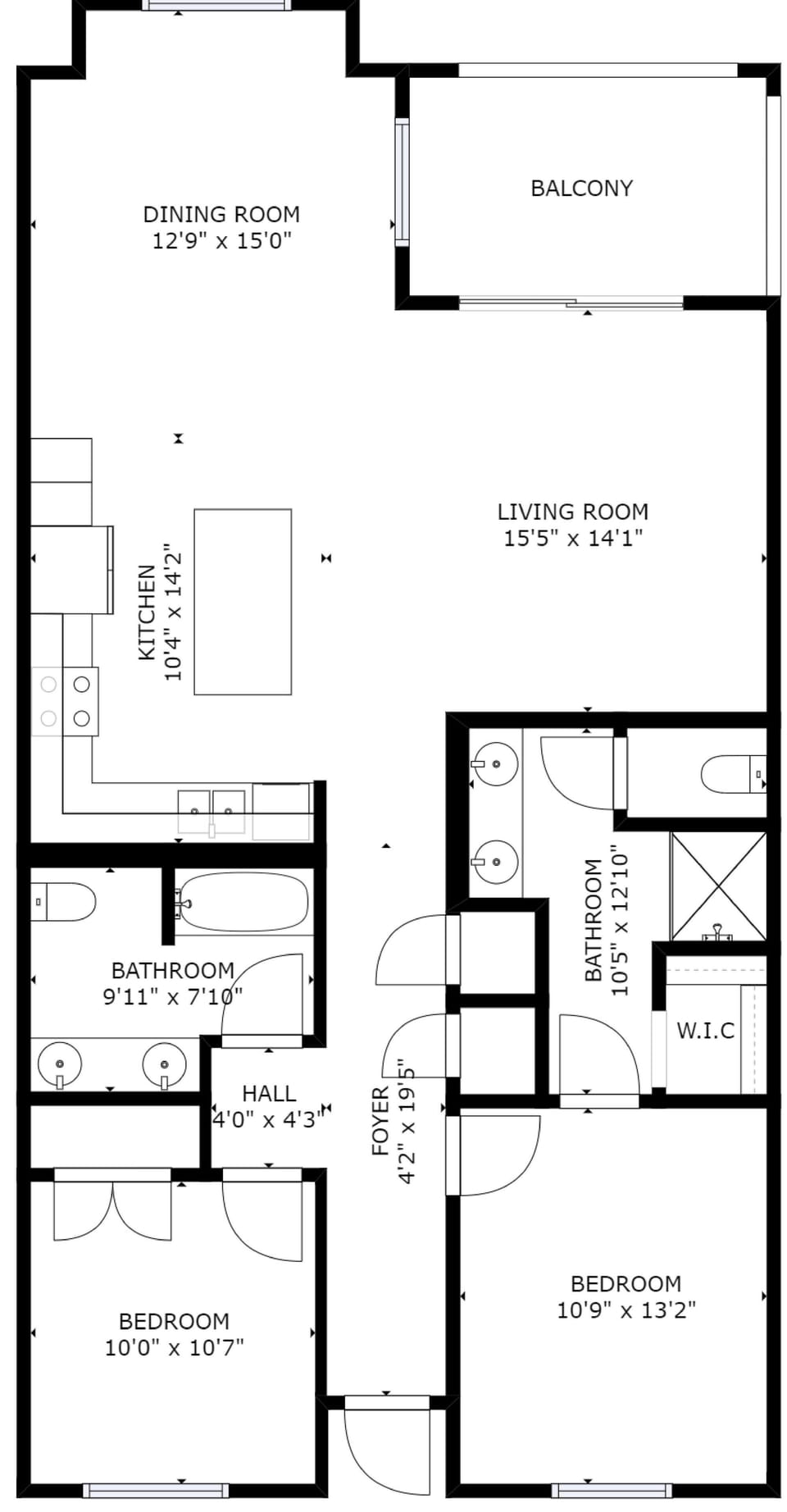Apartment (2 Bedrooms) | Property amenity