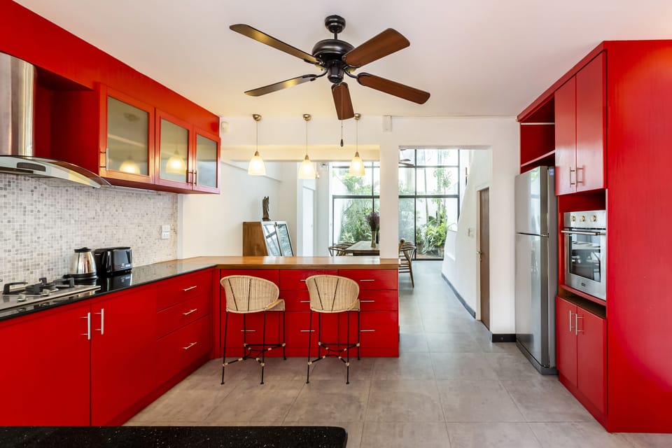 Amata Lanna Villa | Private kitchen | Fridge