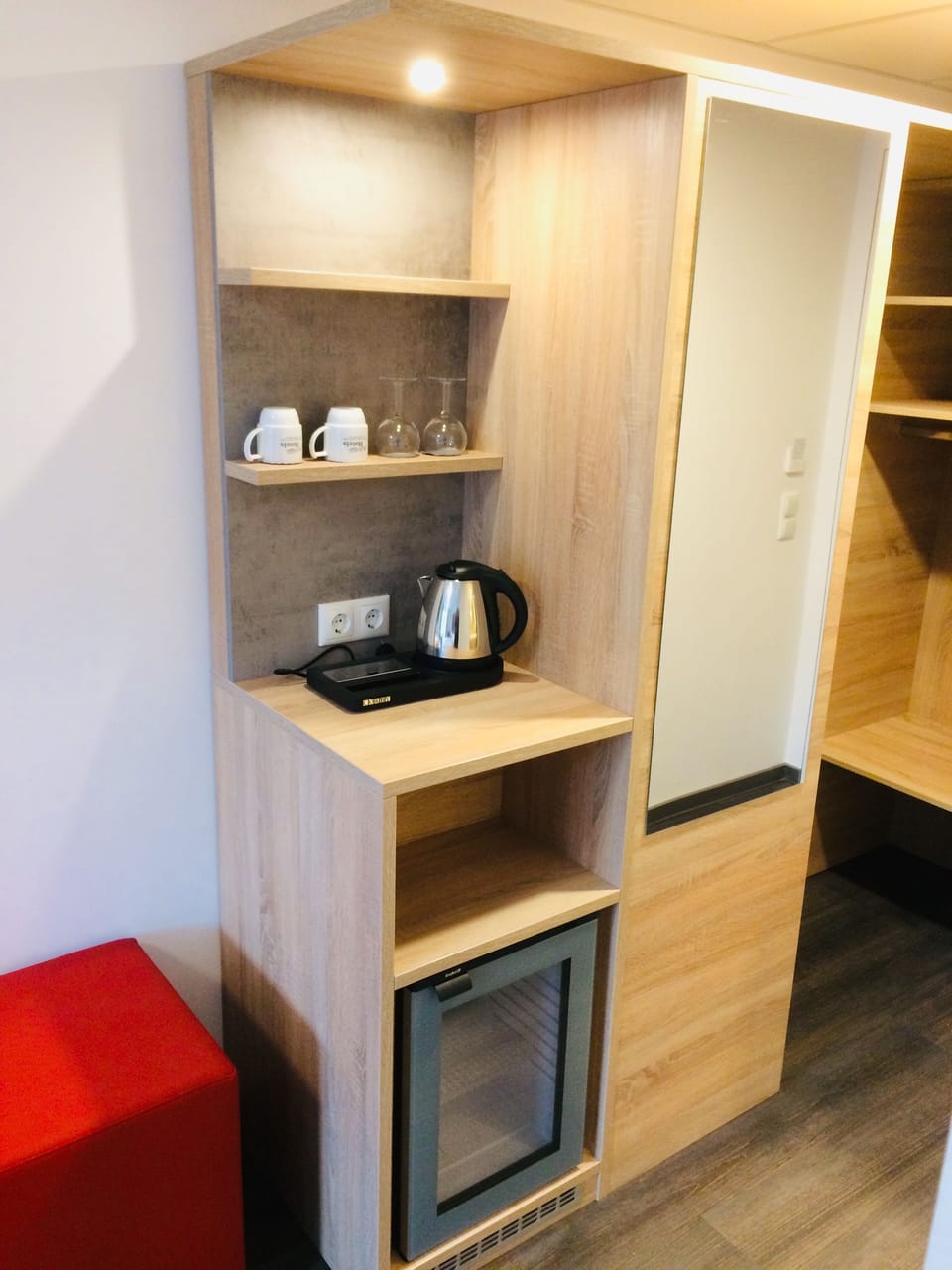 Hypo-allergenic bedding, individually decorated, individually furnished