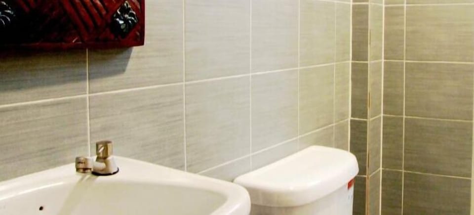 Standard Twin Room, 2 Twin Beds | Bathroom | Shower, free toiletries, hair dryer, towels