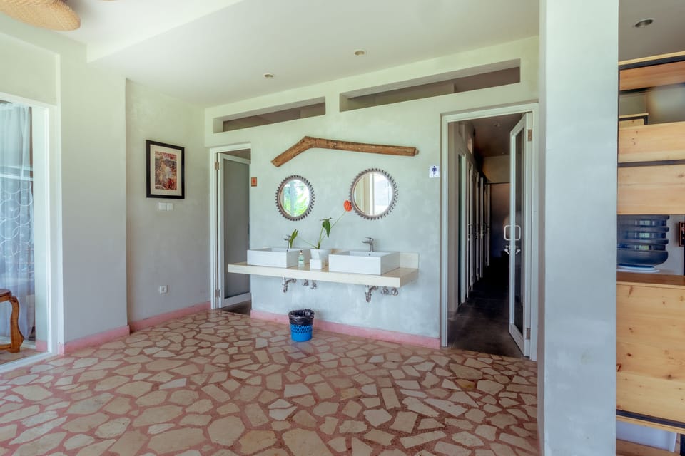 Shared bathroom