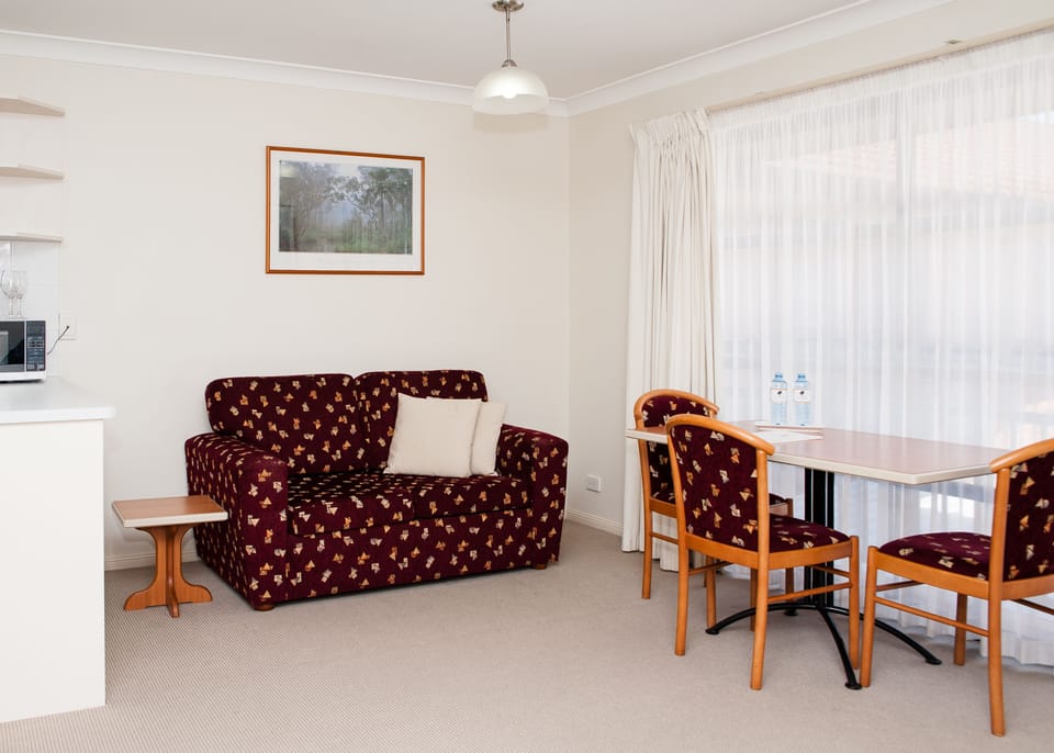 Premium bedding, desk, soundproofing, iron/ironing board