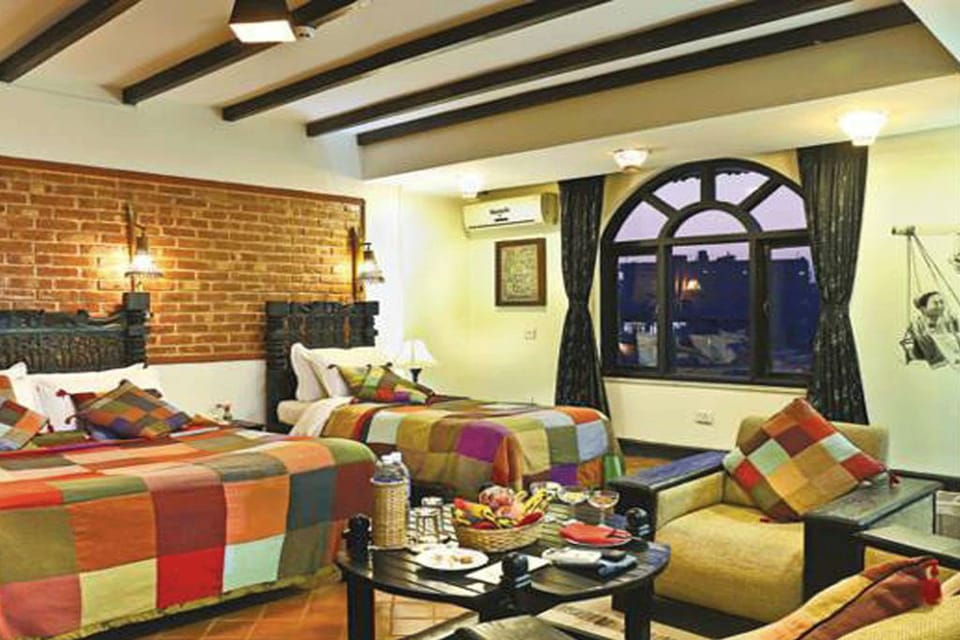 Standard Room | Living area | 21-inch TV with satellite channels