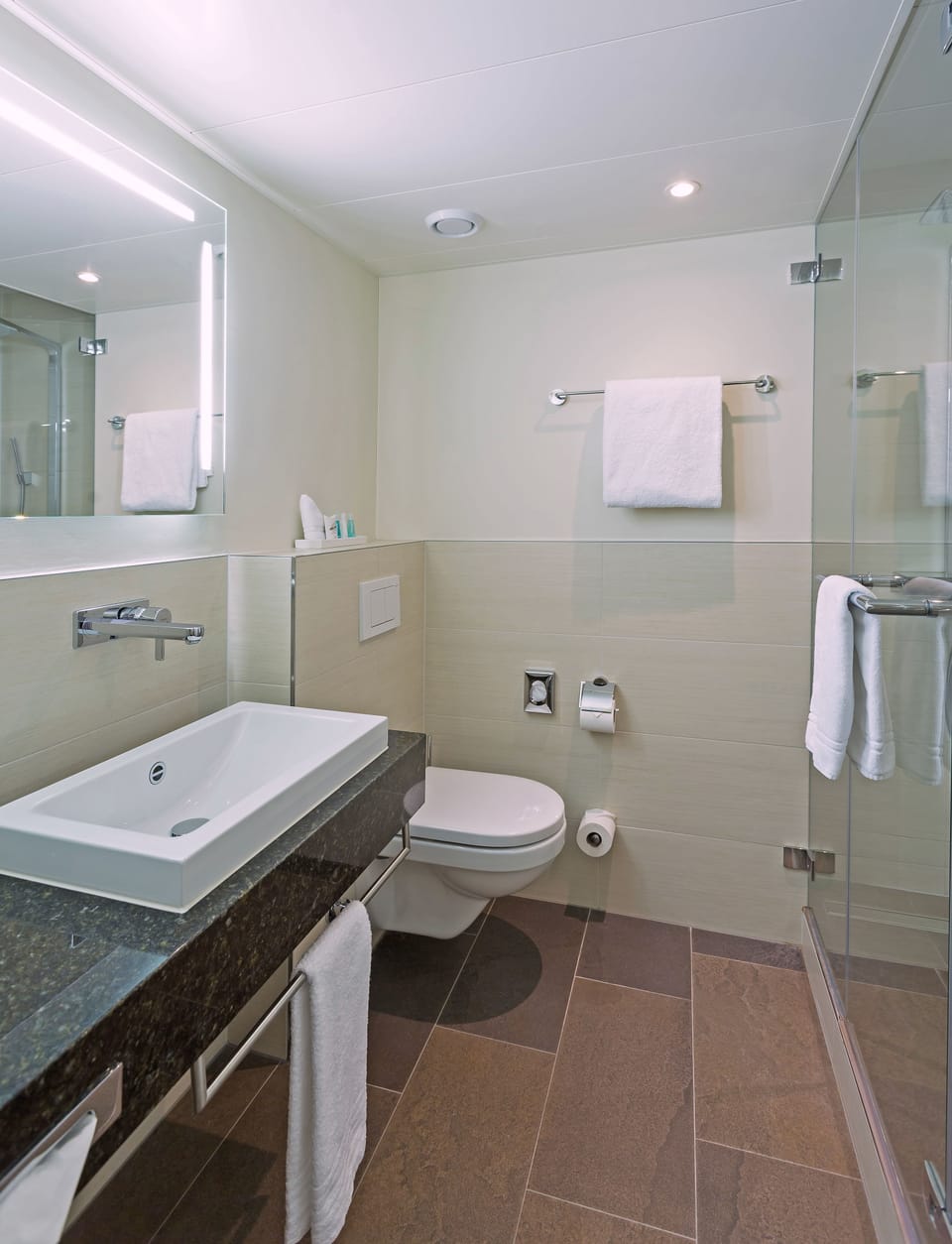 Standard Single Room | Bathroom | Free toiletries, hair dryer, towels
