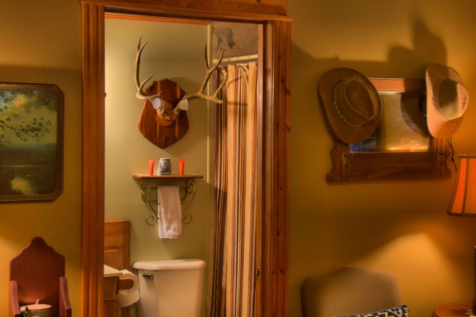 Standard King Room | Bathroom | Combined shower/tub, free toiletries, hair dryer, towels