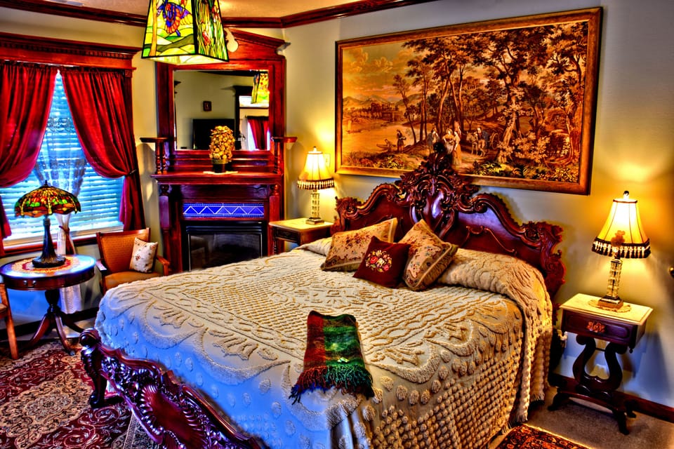 Deluxe King, Fireplace, Balcony  | View from room