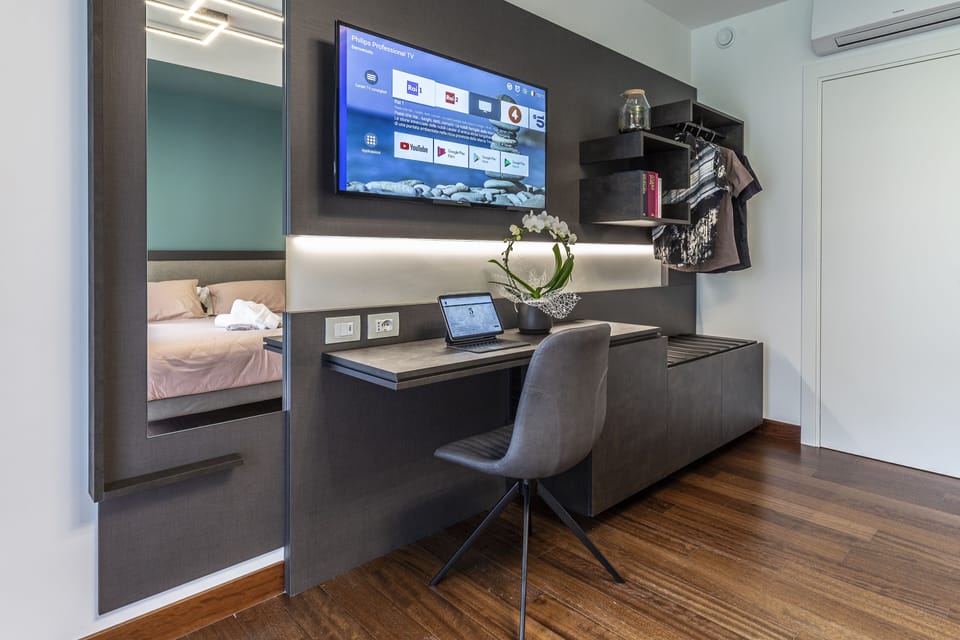 Double Room, Private Bathroom | Premium bedding, down comforters, minibar