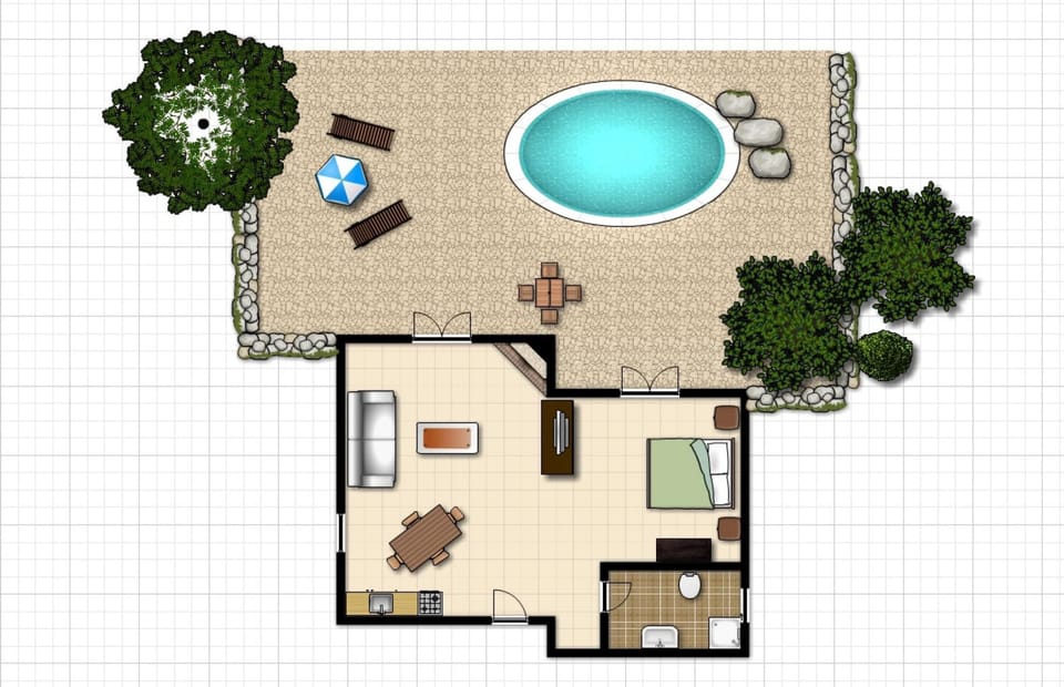 House | 1 bedroom