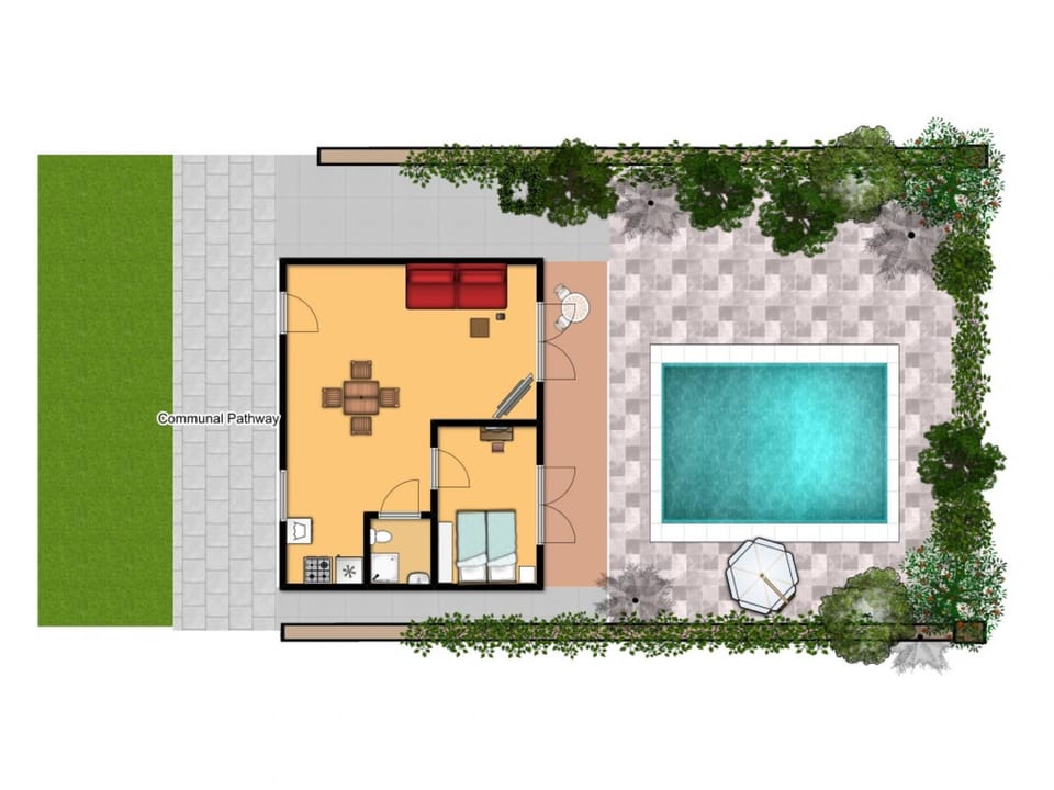 House | 1 bedroom