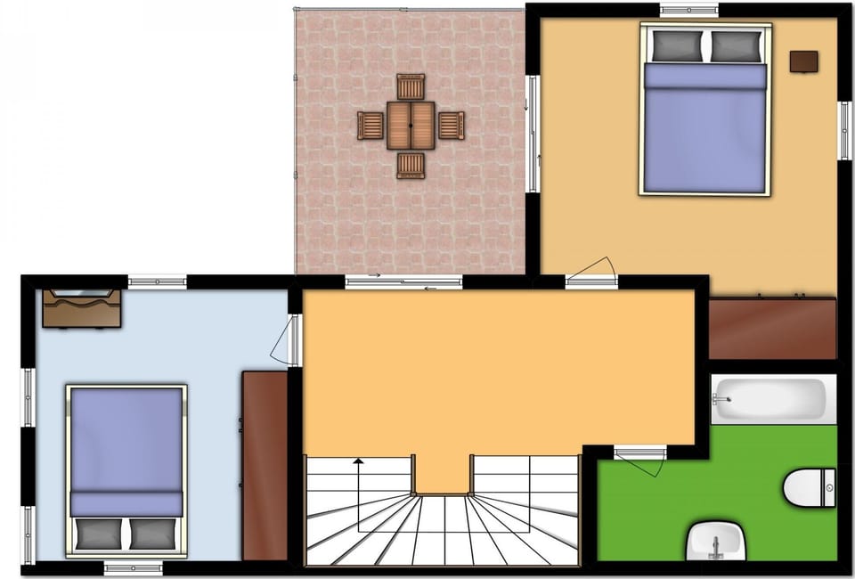 House | 3 bedrooms, WiFi