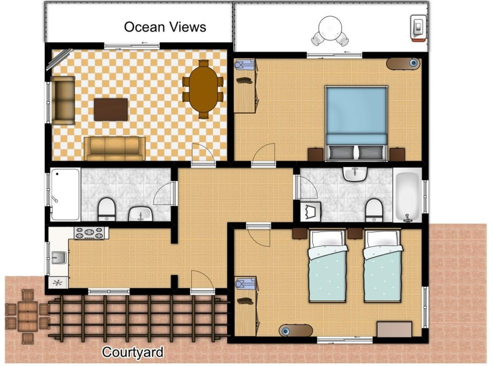 House | 5 bedrooms, WiFi