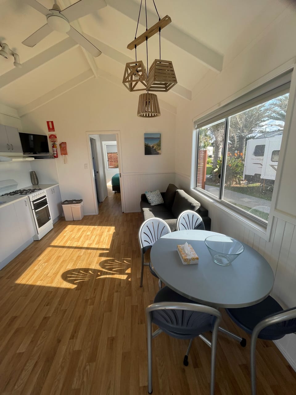 Park Cabin | Living area | Plasma TV