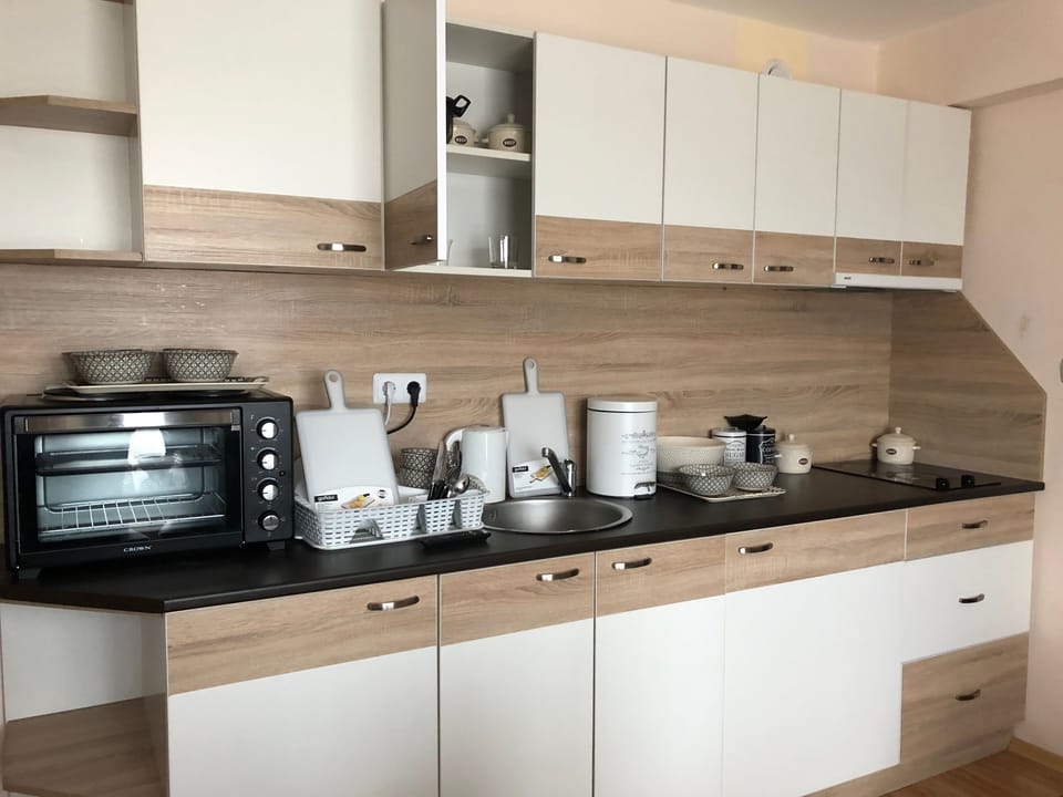 Apartment, 1 Bedroom, Smoking | Private kitchen | Fridge, microwave, electric kettle