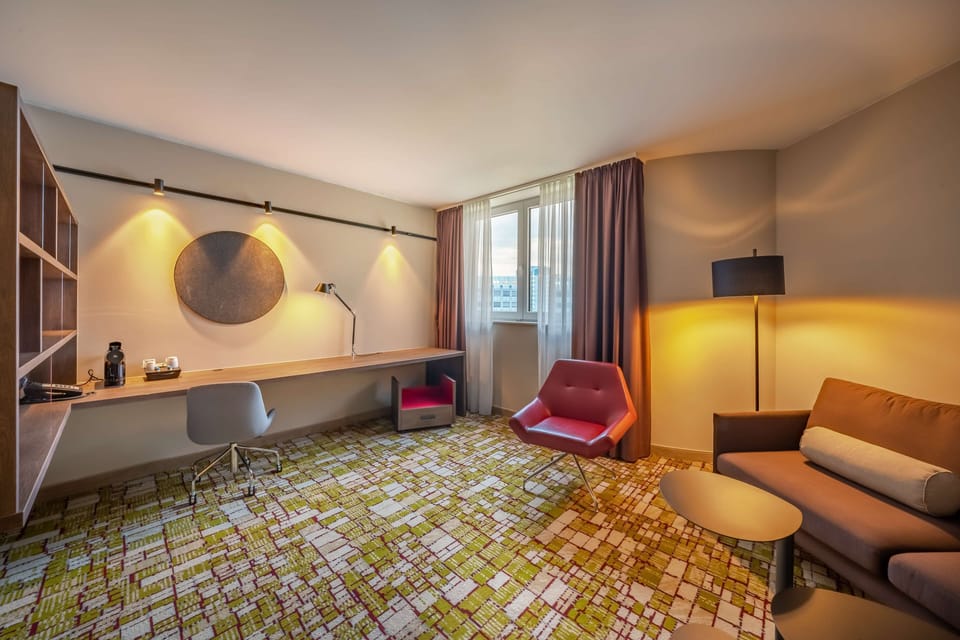 In-room safe, desk, free cribs/infant beds, rollaway beds