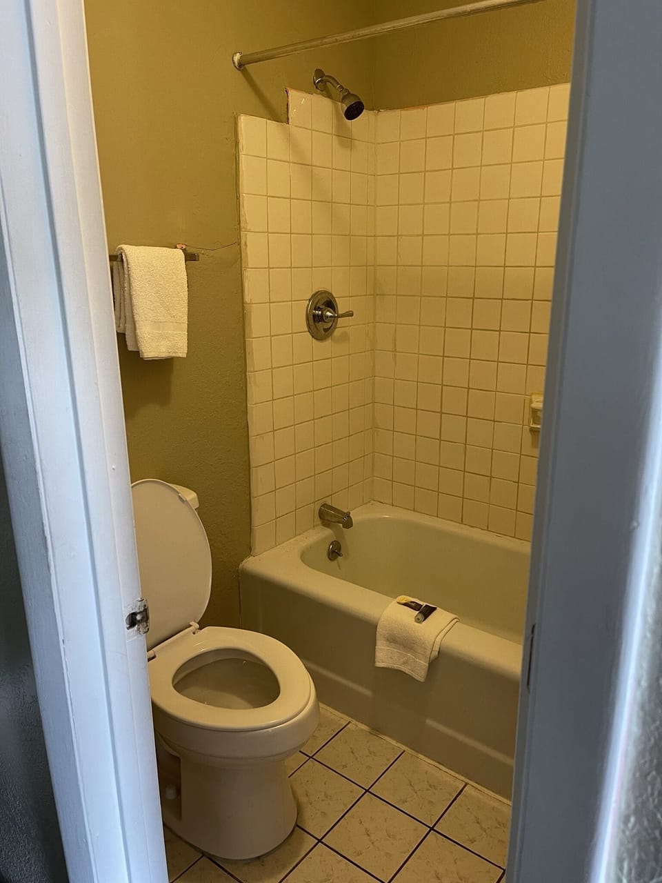Free toiletries, towels, soap, shampoo