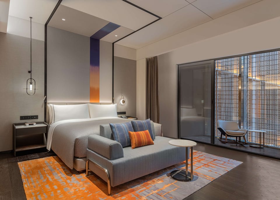 Hypo-allergenic bedding available, minibar, in-room safe, desk
