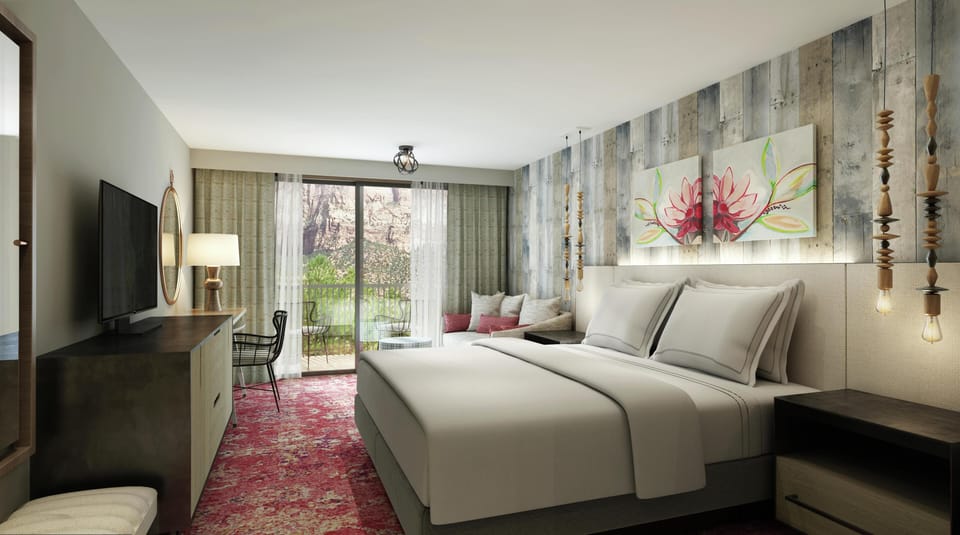 Premium bedding, pillowtop beds, in-room safe, individually decorated