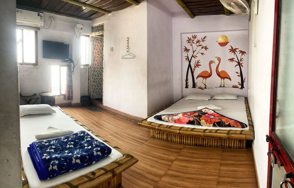Triple Bed Room with River view | 1 bedroom, free WiFi