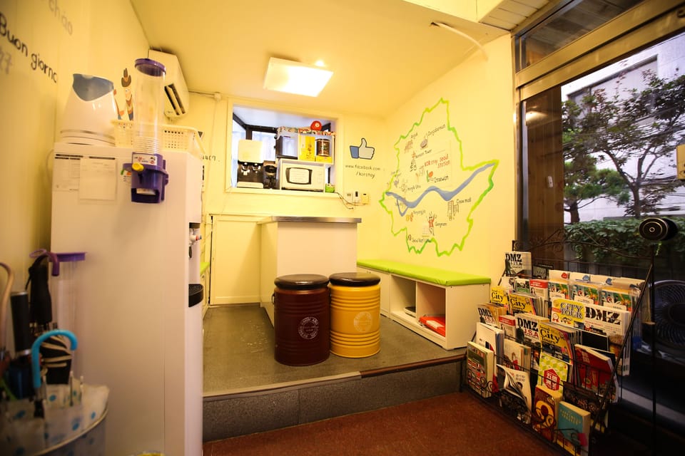 Interior entrance