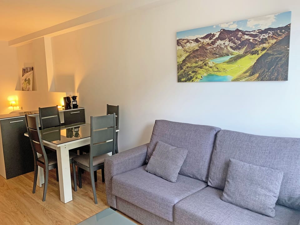 Basic Studio | Living area | 21-inch TV with digital channels
