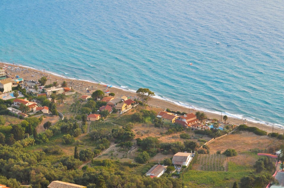 Corfu Beachfront Holiday Houses Yannis on Agios Gordios Beach House in Saint Gordios beach