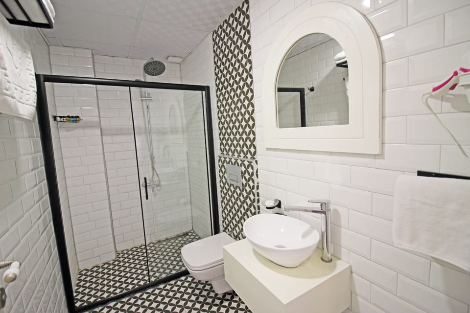 Standard Double Room | Bathroom | Shower, free toiletries, hair dryer