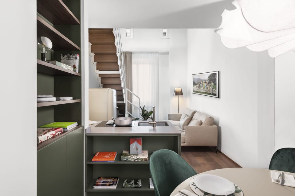 Deluxe Apartment, 2 Bedrooms | Living area