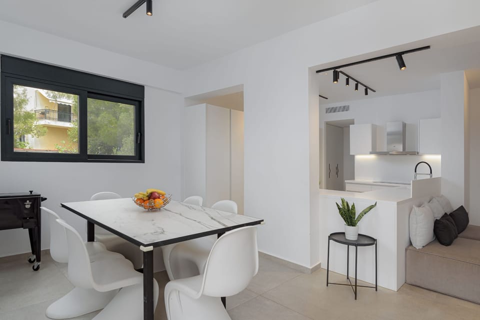 Luxury Villa, Private Pool, Sea View | Living area | 50-inch Smart TV with digital channels, TV, fireplace