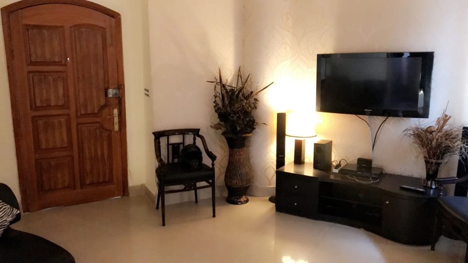 Apartment | Living room | 30-inch TV with digital channels